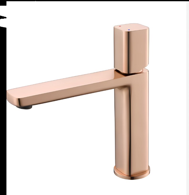 Vittoria Basin Medium Faucet Rose Gold