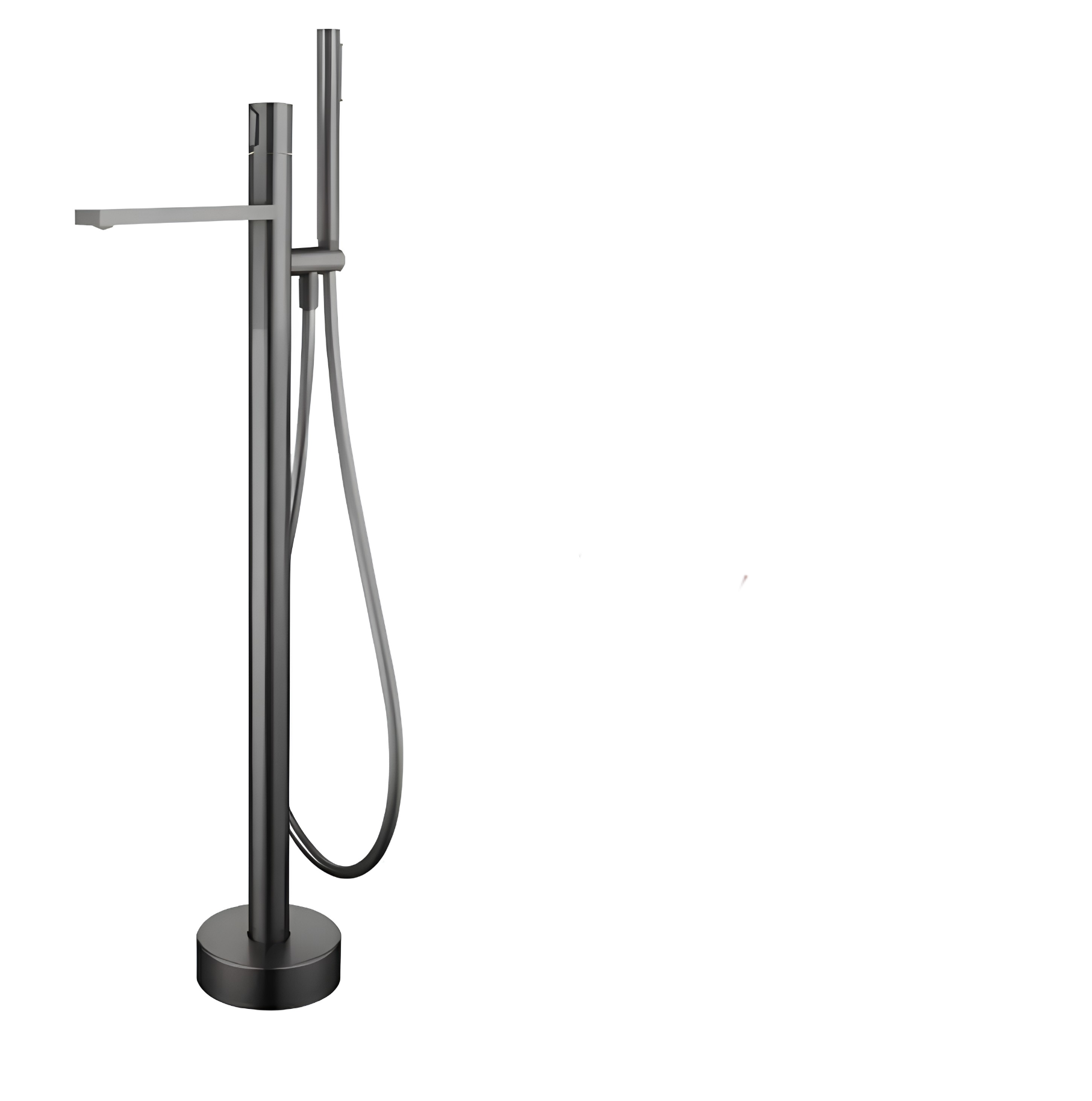 Amelia Freestanding Bath Faucet Gun Metal